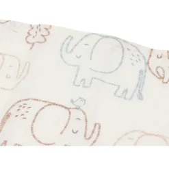 Lange Tetra gaze de coton Small - 70x70 cm - Elephant Tales - 3 pcs