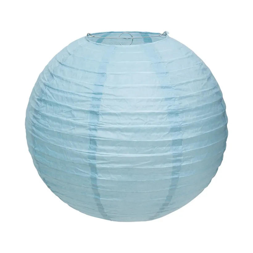 Lanterne boule "Oya" bleue pour enfant