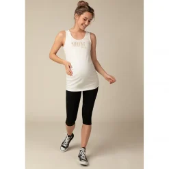 Legging court de grossesse en jersey