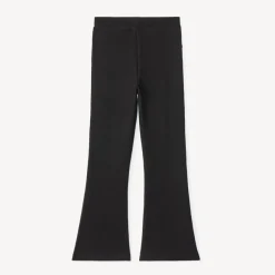 Legging évasé effet côtelé uni pour fille