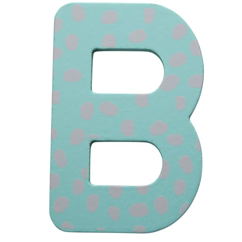 Lettre décorative en bois B