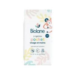 Lingettes pocket visage et mains x20