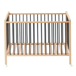 Lit avec roulettes 60 x 120 cm Arthur anthracite