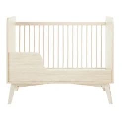 Lit à barreaux Cameron 60 x 120 cm avec barrière amovible