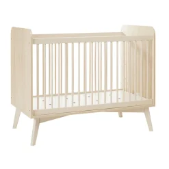 Lit à barreaux Cameron 60 x 120 cm avec barrière amovible