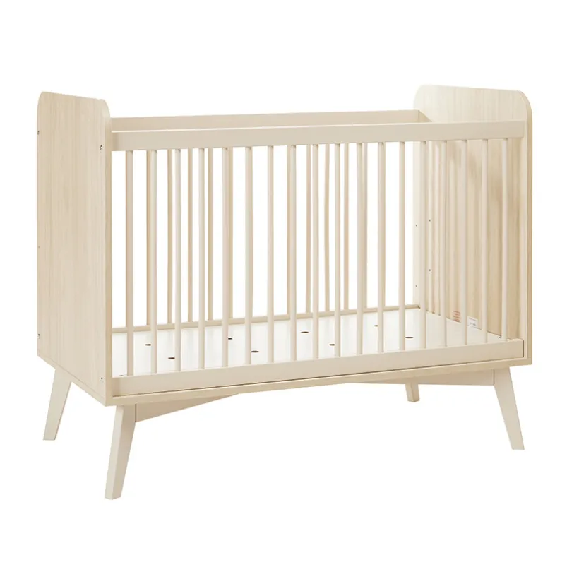 Lit à barreaux Cameron 60 x 120 cm avec barrière amovible