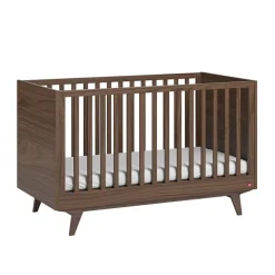 Lit bébé évolutif 70 x 140 cm Mid II noix