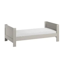 Lit bébé évolutif 70 x 140 cm Milenne sable-beige