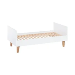 Lit Concept 70 x 140 cm - Blanc / Gris