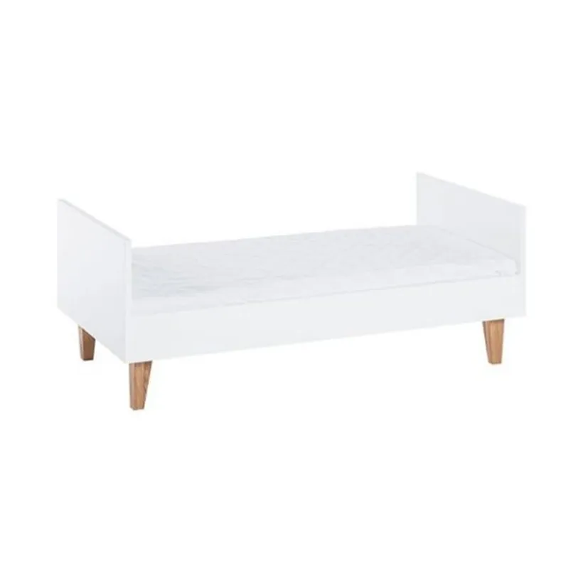 Lit Concept 70 x 140 cm - Blanc / Gris