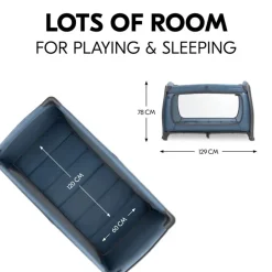 Lit de voyage & matelas à langer Play N Relax Center dark blue