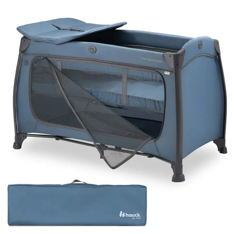 Lit de voyage & matelas à langer Play N Relax Center dark blue