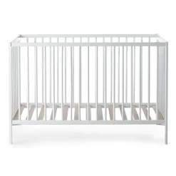Lit en bois Tiny 60x120cm - Blanc