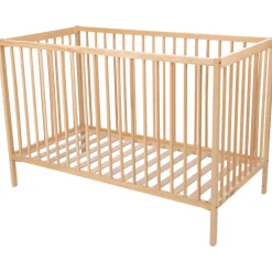 Lit en bois Tiny 60x120cm - Vernis