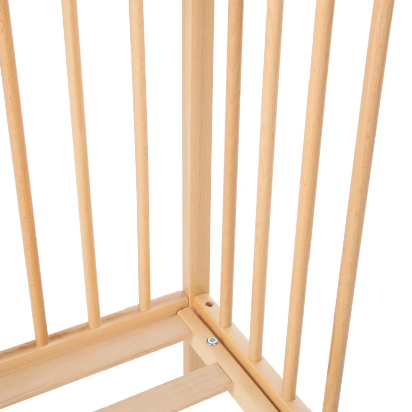Lit en bois Tiny 60x120cm - Vernis