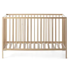 Lit en bois Tiny 60x120cm - Vernis