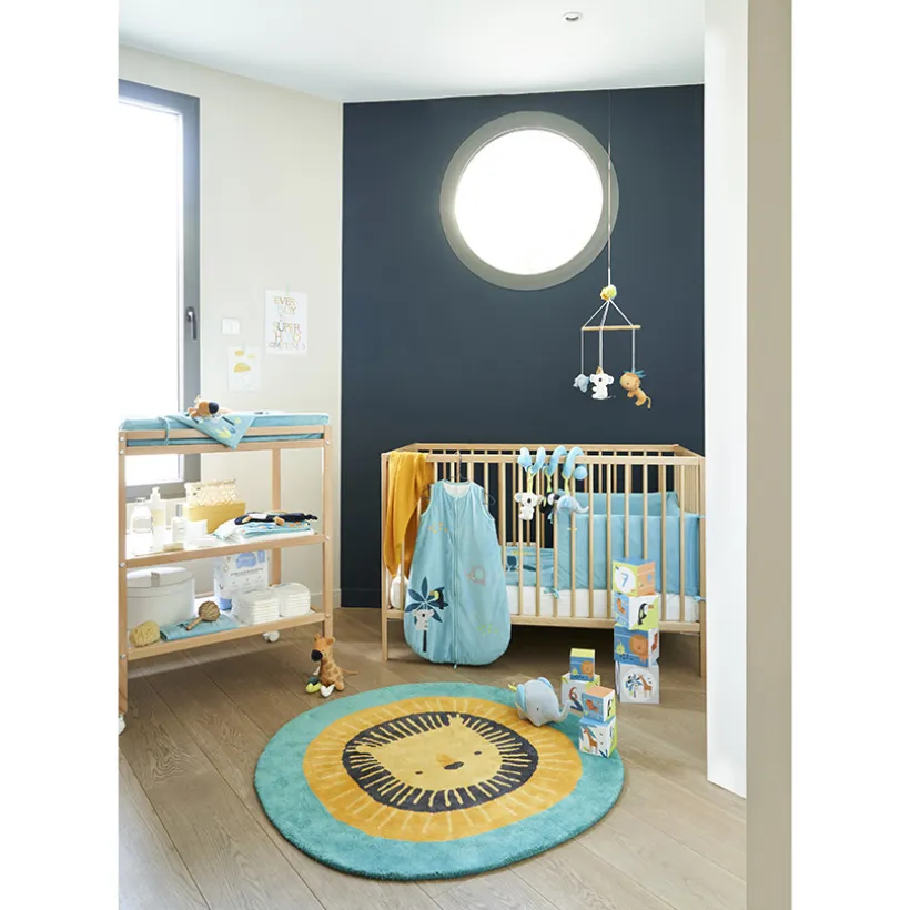 Lit en bois Tiny 60x120cm - Vernis