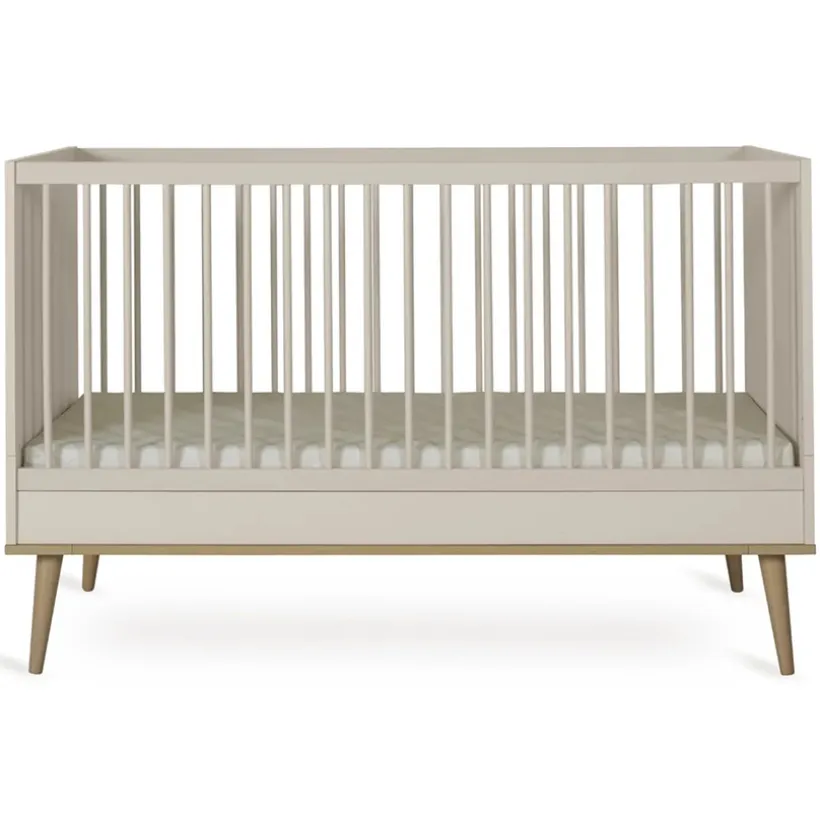 Lit Flow 70x140cm transformable en petit lit junior 70x170 Argile