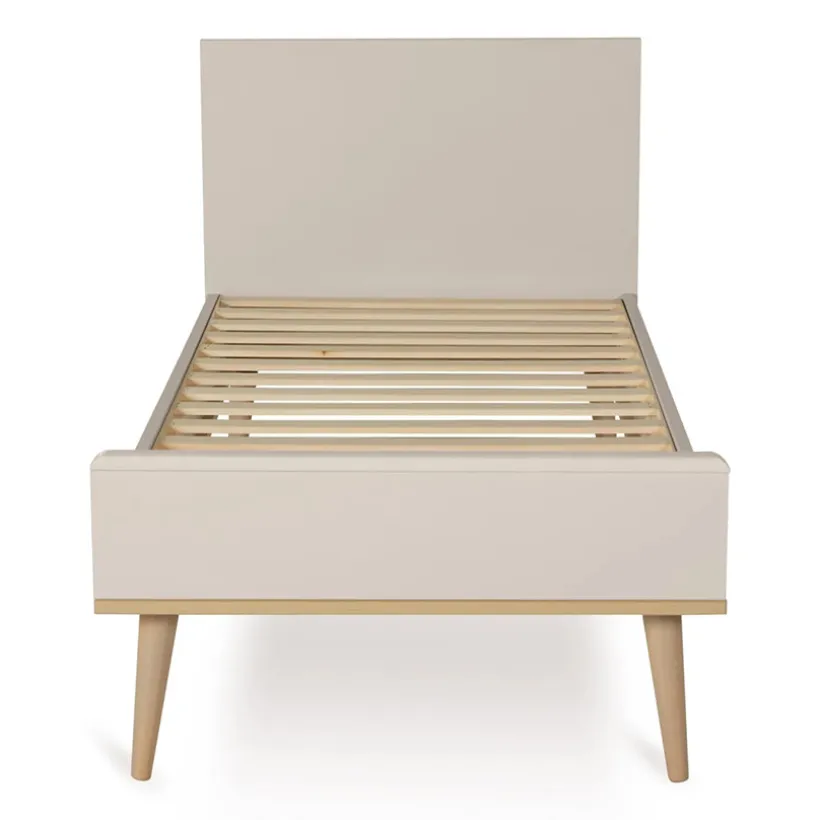 Lit Flow 70x140cm transformable en petit lit junior 70x170 Argile