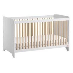 Lit Leaf 60 x 120 - Blanc / Bois