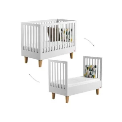 Lit Lounge 70 x 140 cm - Blanc