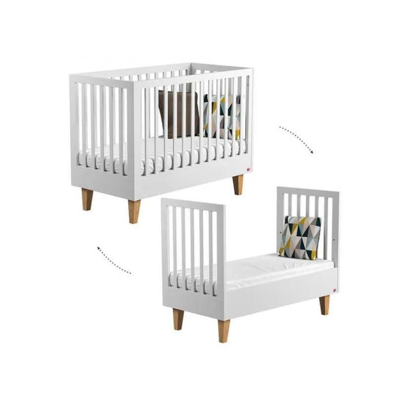 Lit Lounge 70 x 140 cm - Blanc