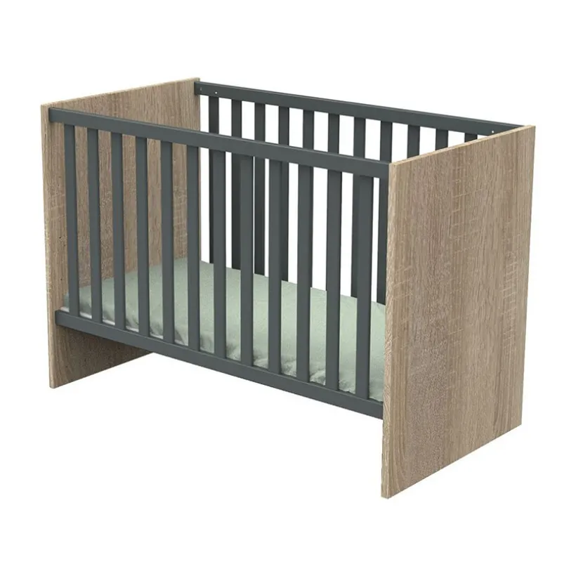Lit Nova 60 x 120 cm - Gris Volcan