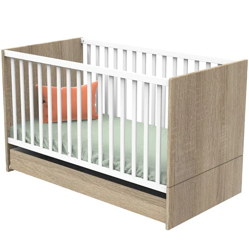 Little Big Bed Nova 70 x 140 cm - Blanc Lin