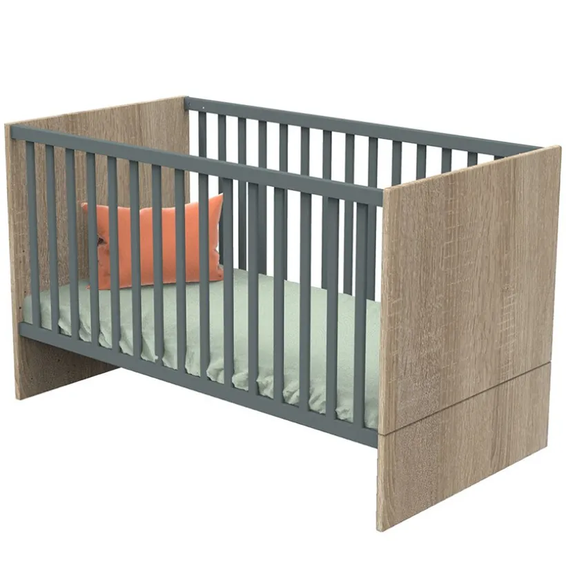 Little Big Bed Nova 70 x 140 cm - Gris Volcan