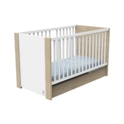 Lit transformable Little Big Bed 70x140 cm Antonin - Bois/Blanc