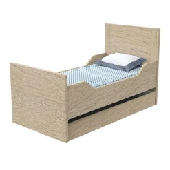 Lit transformable Little Big Bed 70x140 cm Antonin - Bois