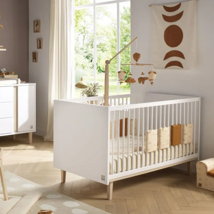 Lit évolutif Little Big Bed 140 x 70 cm Paloma blanc