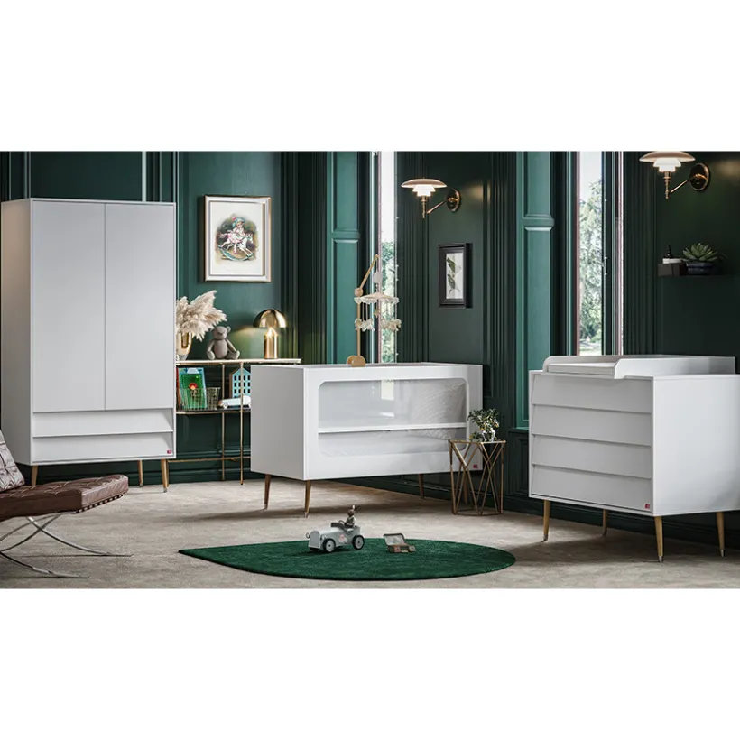 Lit 60x120cm Bosque - Blanc