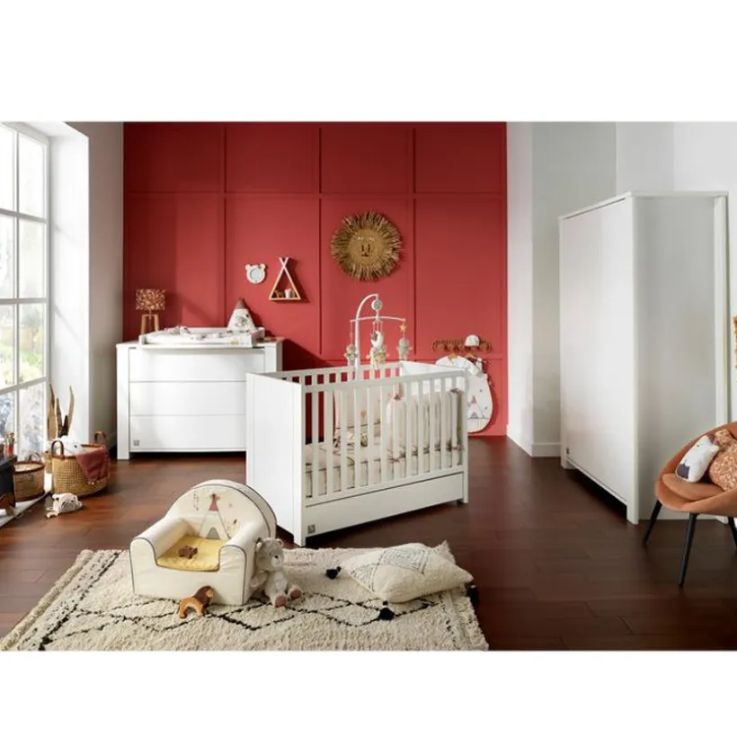 Lit 60 x 120 Loft - Blanc