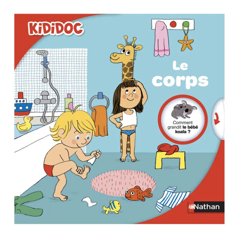 Livre animé Kididoc Le Corps