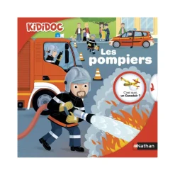 Livre animé Kididoc Les Pompiers