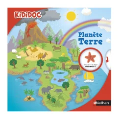 Livre animé Kididoc Planète Terre