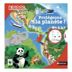 Livre animé Kididoc Protégeons la Planète