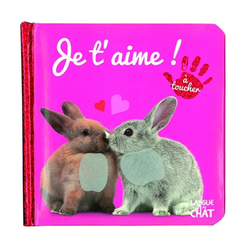 Livre Bébé touche-à-tout - Je t'aime !