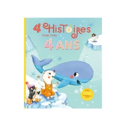 Livre + CD 4 histoires pour mes 4 ans