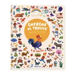 Livre "Cherche et trouve des tout-petits - A la ferme"