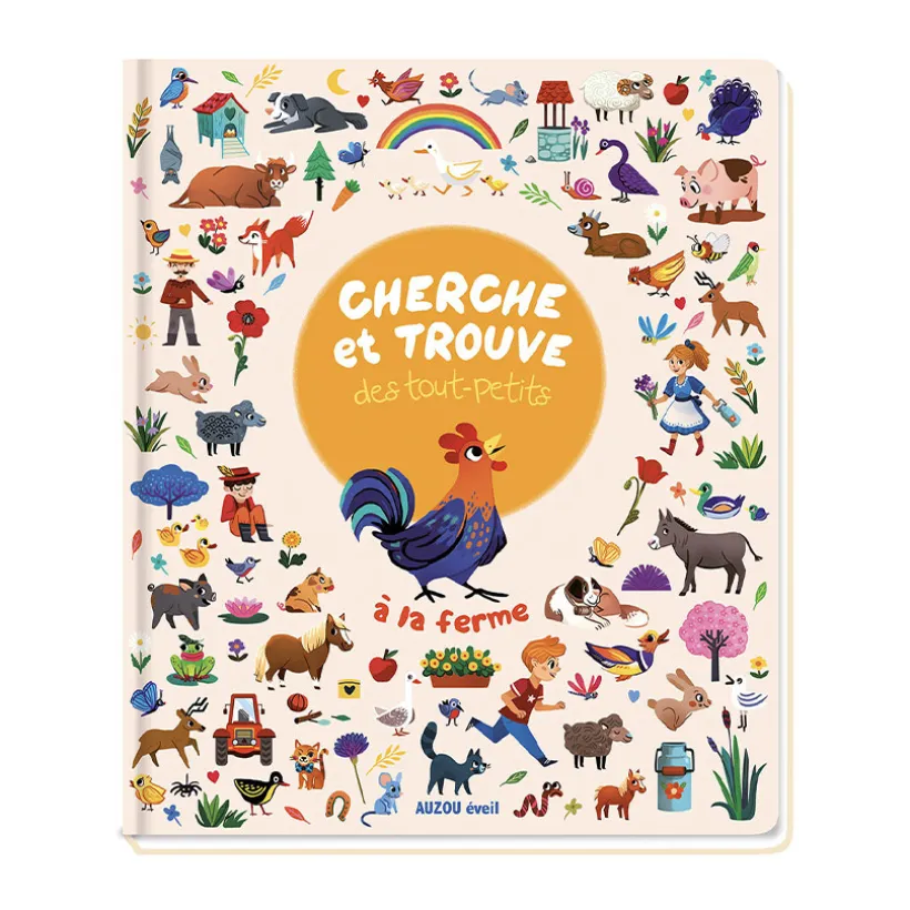 Livre "Cherche et trouve des tout-petits - A la ferme"