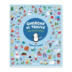 Livre "Cherche et trouve des tout-petits - Dans le froid"