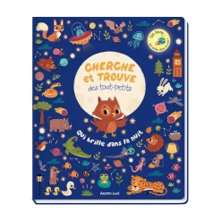 Livre "Cherche et trouve des tout-petits - qui brille dans la nuit"