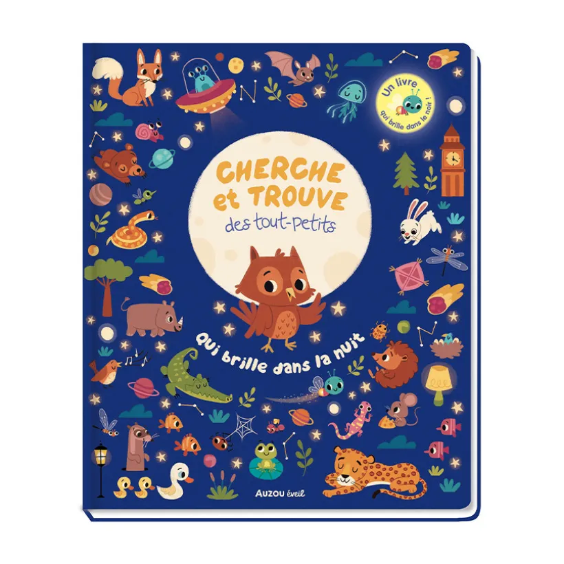 Livre "Cherche et trouve des tout-petits - qui brille dans la nuit"