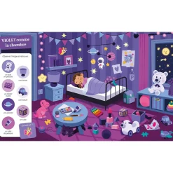 Livre Cherche et Trouve "Les Couleurs" 3ans+