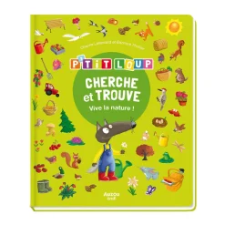 Livre "Cherche et trouve P'tit Loup - Vive la nature !"