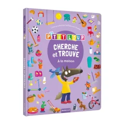 Livre "Cherche et trouve P'tit Loup - A la maison"