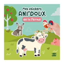 Livre à compléter Mes stickers ani'doux de la ferme
