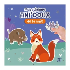 Livre à compléter Mes stickers ani'doux de la nuit